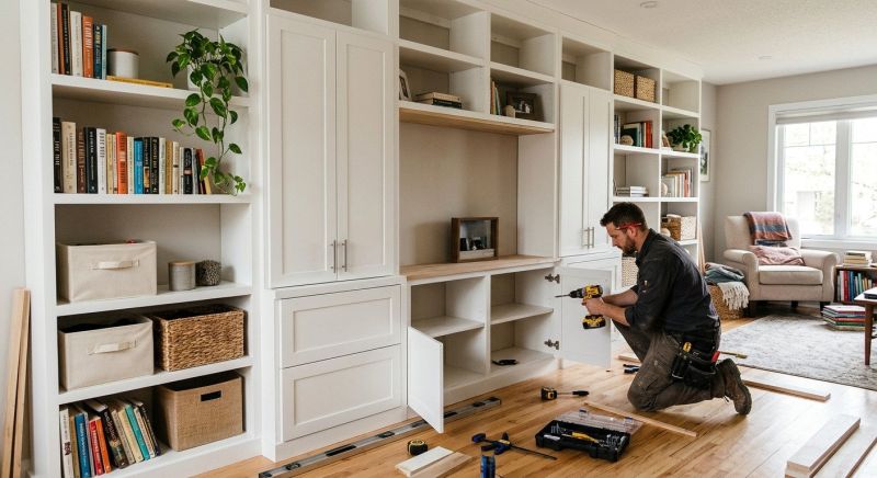 Built In Shelving Service in Charlotte, NC