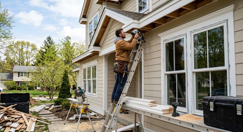 Exterior Trim Work in Kansas City, KS