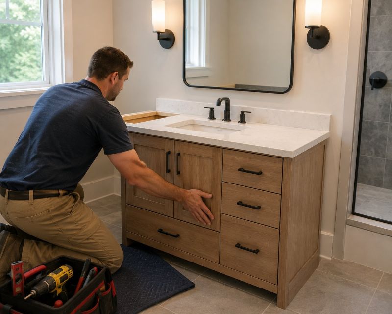 Vanity Installation in Dayton, OH