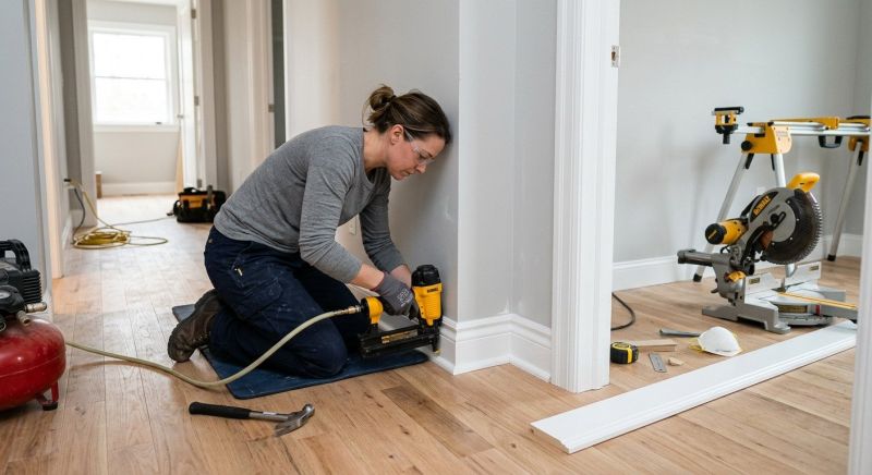 Baseboard Remodeling in Wilmington, NC