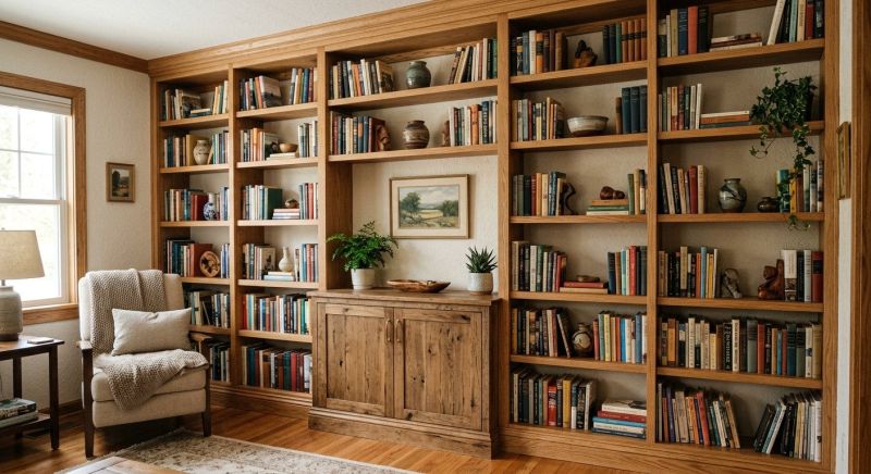 Bookcase Installation in Raleigh, NC