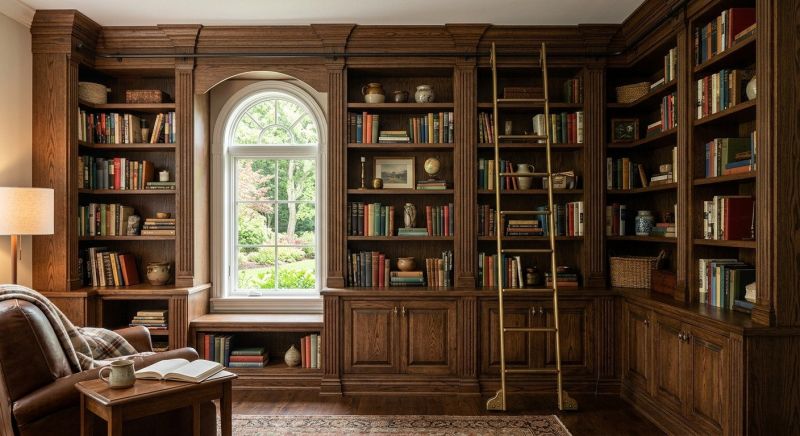 Built In Bookshelves Installation in Charlotte, NC