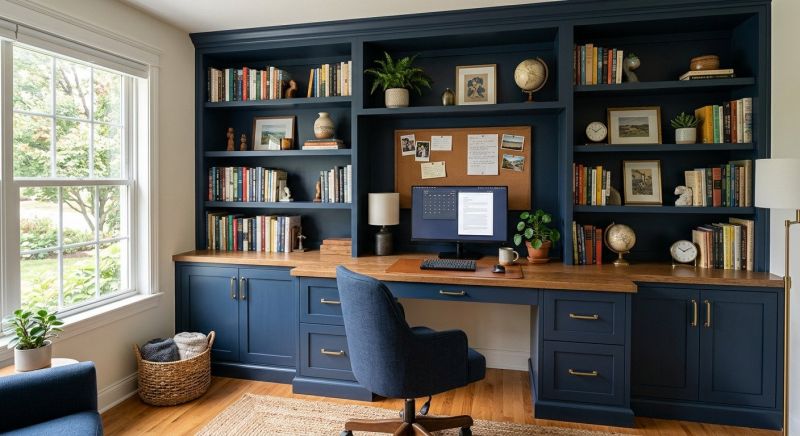 Built In Desk Installation in Raleigh, NC