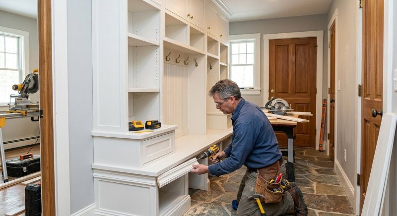 Built In Storage Installation in Charlotte, NC