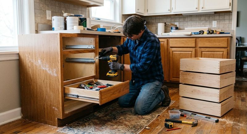 Cabinet Drawer Remodeling in Cincinnati, OH
