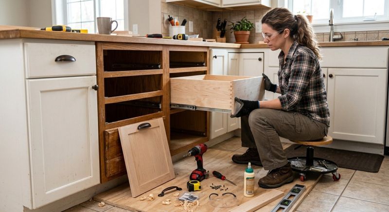 Cabinet Drawer Remodeling in Cincinnati, OH