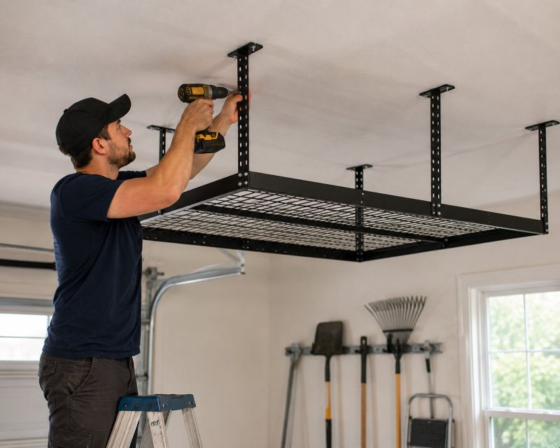 Ceiling Rack Installation in Leesburg, VA