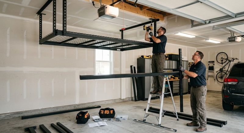Ceiling Rack Installation in Leesburg, VA