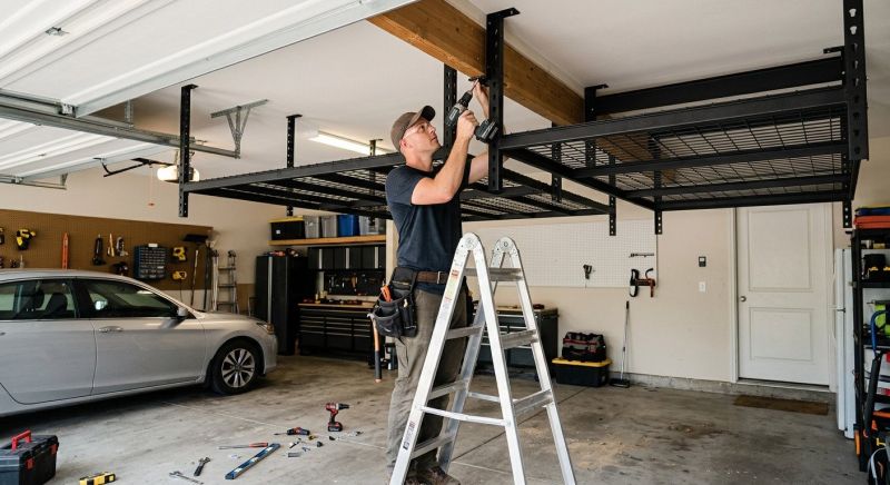 Ceiling Rack Installation in Fairfax County, VA
