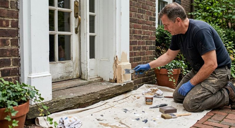 Exterior Door Trim Repair in Wilmington, NC