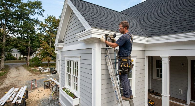 Exterior Trim Carpentry in Conroe, TX