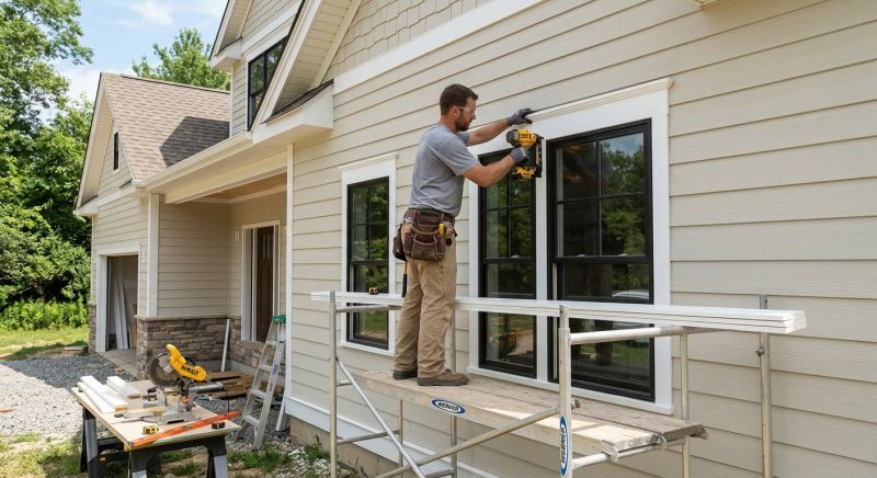 Exterior Trim Carpentry in Conroe, TX