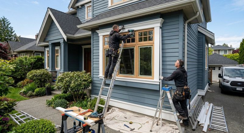 Exterior Trim Work in Conroe, TX