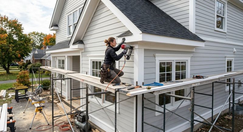Exterior Trim Work in Olathe, KS