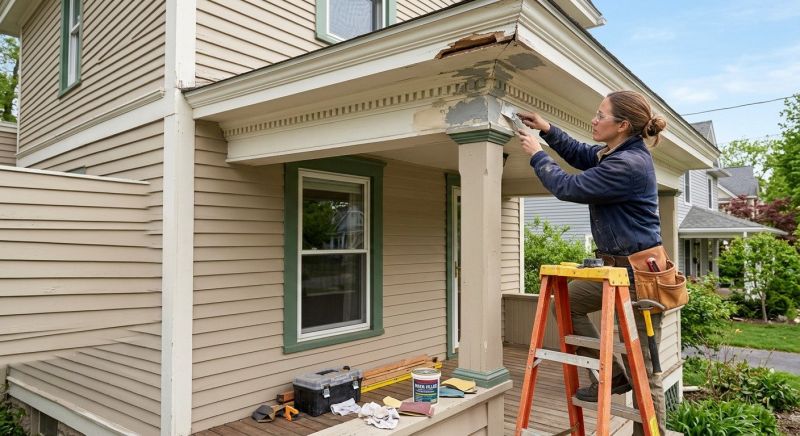 Exterior Window Molding Repair in Overland Park, KS