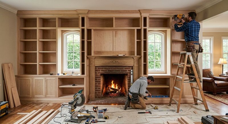 Fireplace Built Ins Installation in Charlotte, NC