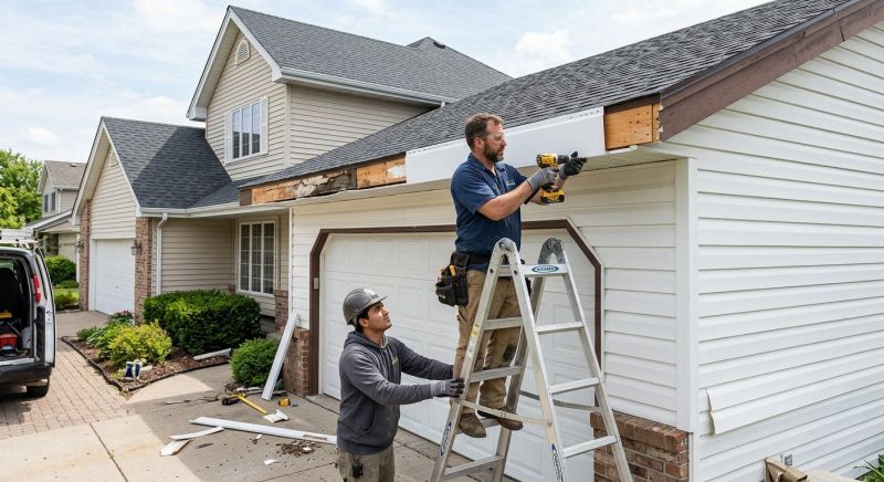 Garage Fascia Repair in Olathe, KS