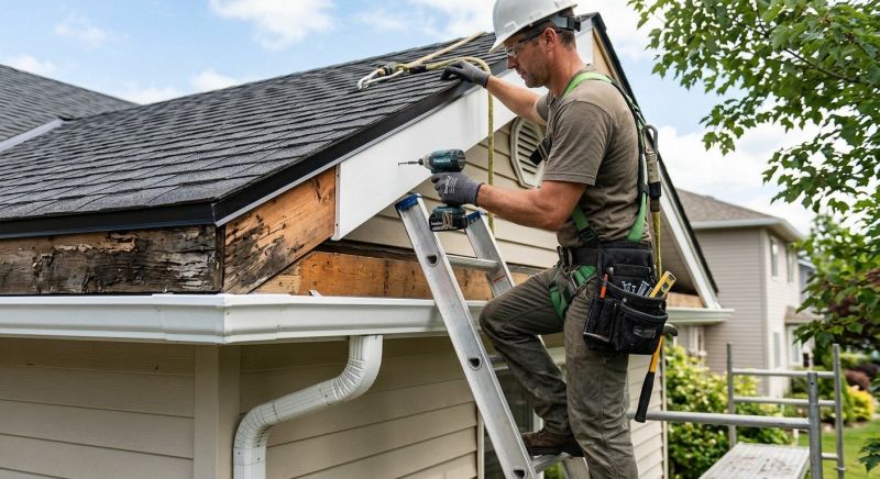 Garage Fascia Replacement in Wilmington, NC
