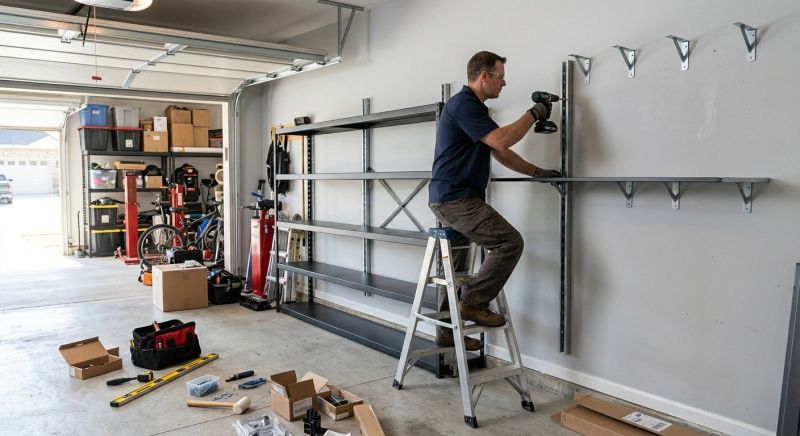 Garage Shelves Installation in Raleigh, NC