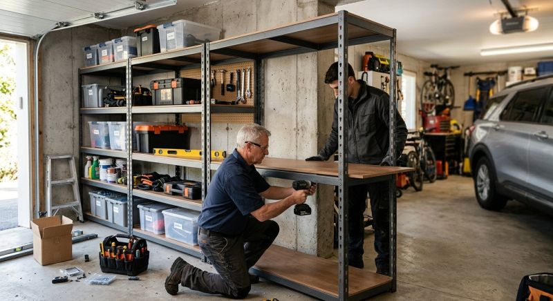 Garage Shelves Installation in Raleigh, NC