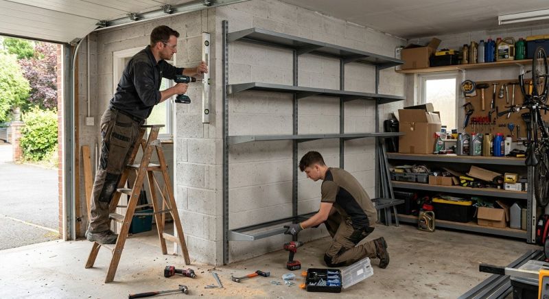 Garage Shelves Installation in Rockville, MD