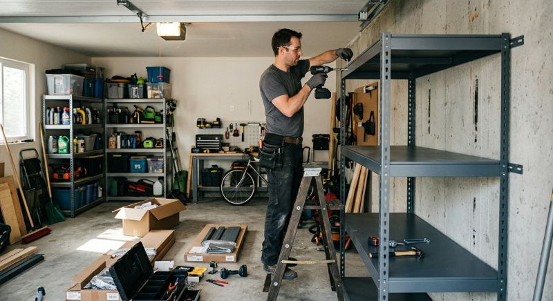 Garage Shelves Installation in Silver Spring, MD