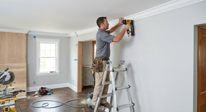House Molding Installation in Kansas City, KS