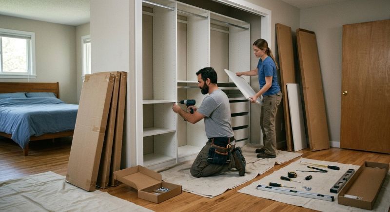 New Closet Intallation in Charlotte, NC