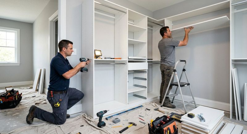 New Closet Intallation in Raleigh, NC