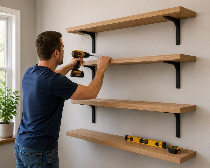 Overhead Shelving Installation in Charlotte, NC