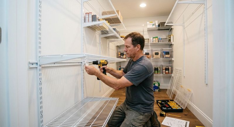 Overhead Shelving Installation in Charlotte, NC