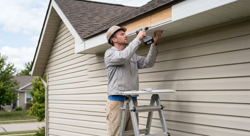 Soffit Installation in Conroe, TX