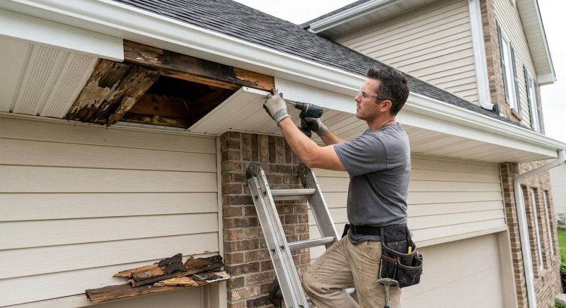 Soffit Repair in Kansas City, KS