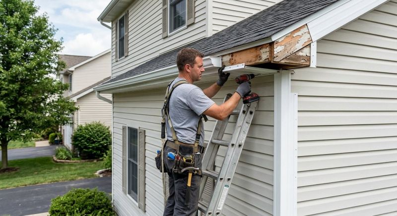 Soffit Repair in Conroe, TX