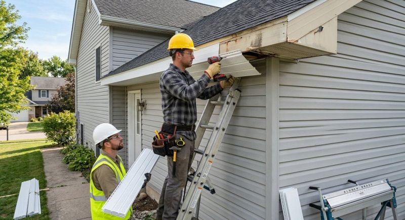 Soffit Replacement in Olathe, KS