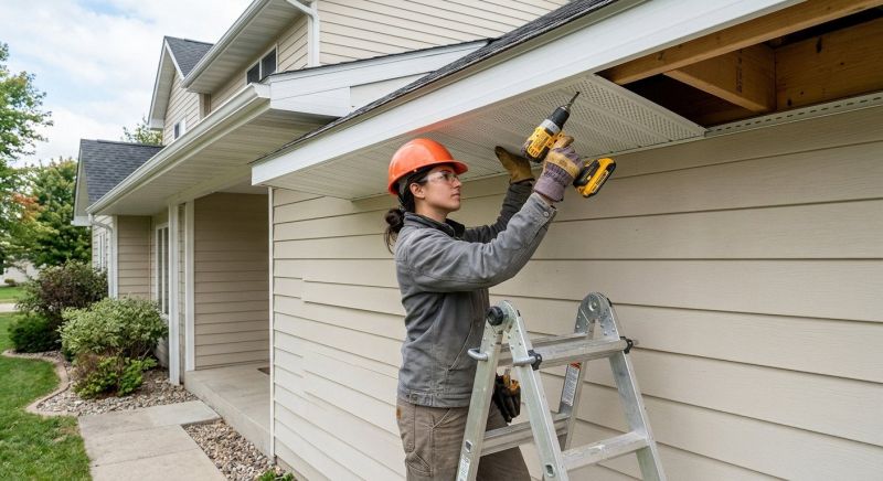 Soffit Vents Installation in Conroe, TX