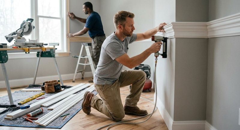 Trim Installation in Wilmington, NC