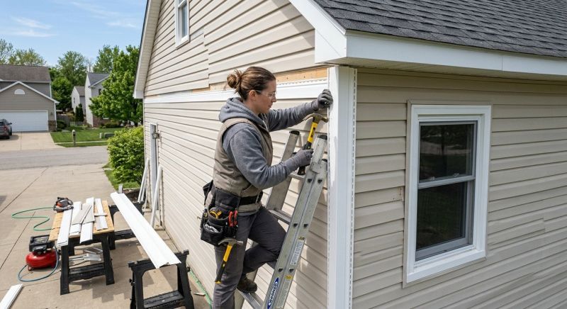 Vinyl Trim Installation in Kansas City, KS