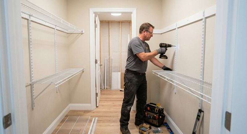 Wire Shelving Installation in Raleigh, NC